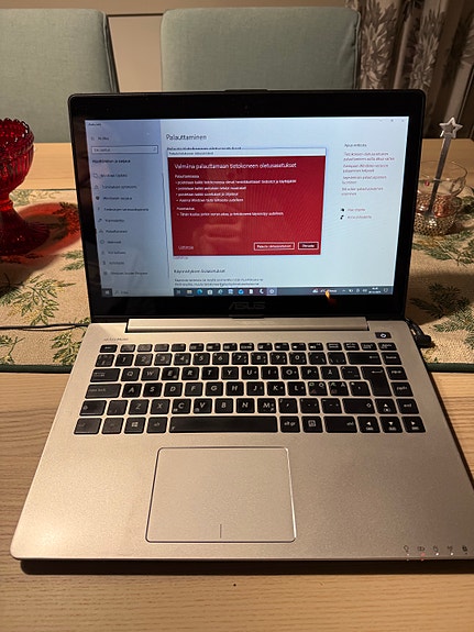 Asus kannettava tietokone – toimiva peruskone / Windows