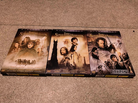Taru sormusten herrasta - DVD trilogia