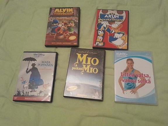 Akun naurutehdas Alvin ja Pikkuoravat Maija Poppanen Mio poikani Mio Litteä