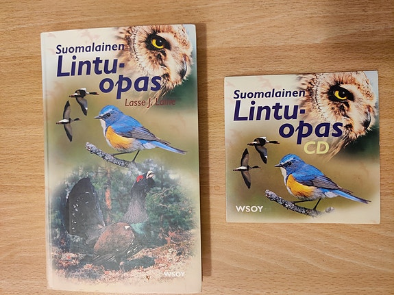 Suomalainen lintuopas kirja ja cd,Wsoy