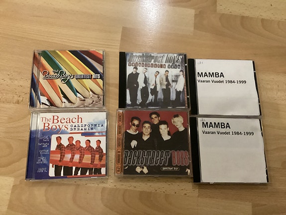 The Beach Boys, Backstreet boys, Mamba cdt