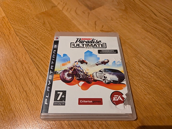 Burnout Paradise The Ultimate Box PS3 peli