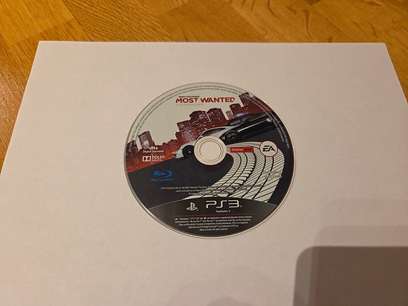 Need for Speed Most Wanted PS3 peli