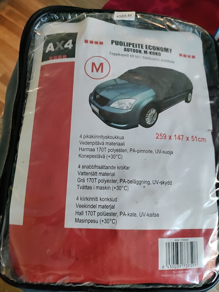 Puolipeite Economy autoon, M koko
