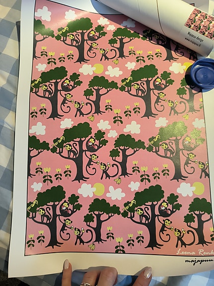 Apinat-juliste A3