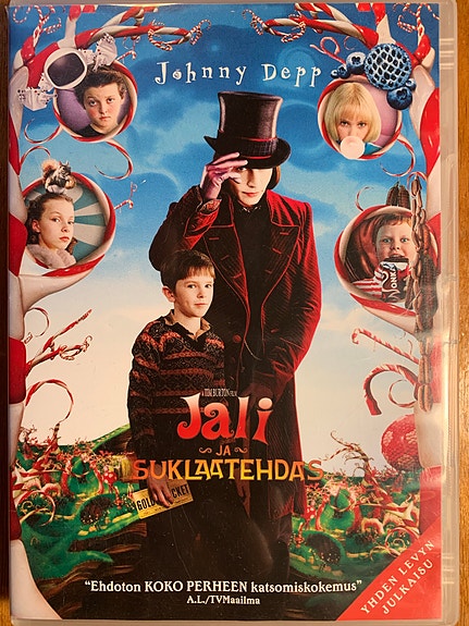 Jali ja suklaatehdas DVD