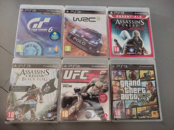 Playstation 3 pelejä