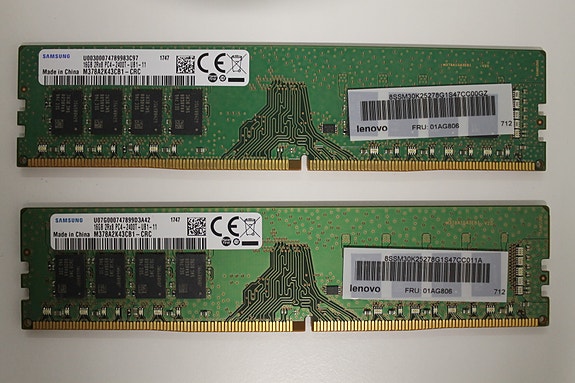 32GB (2x16GB) SAMSUNG 16GB PC4-2400T