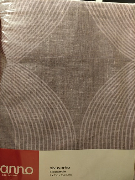 Anno sivuverho 1x110x240cm (2pkt)