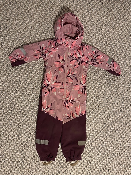 Reima Lasten vedenpitävä toppahaalari ReimaTec Kurikka (Grey Pink, koko 98)