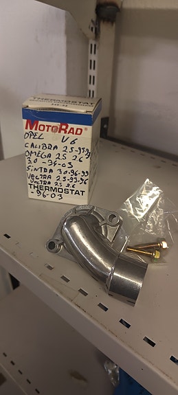 opel / saab uusi termostaatti v6 moottorit