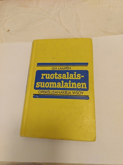 Ruotsalais-suomalainen sanakirja WSOY