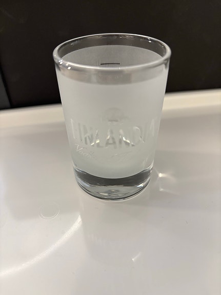 Finlandia vodka shottilasi