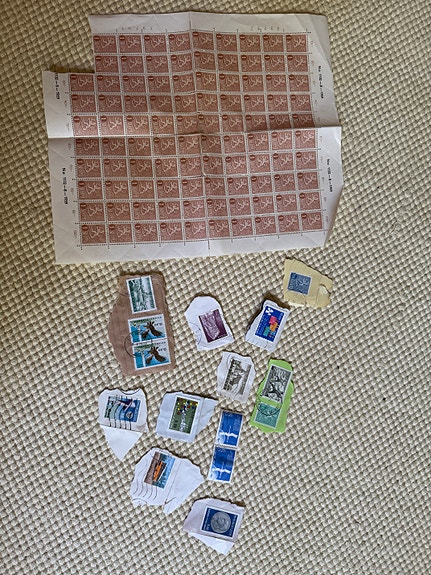 Vanhoja postimerkkejä