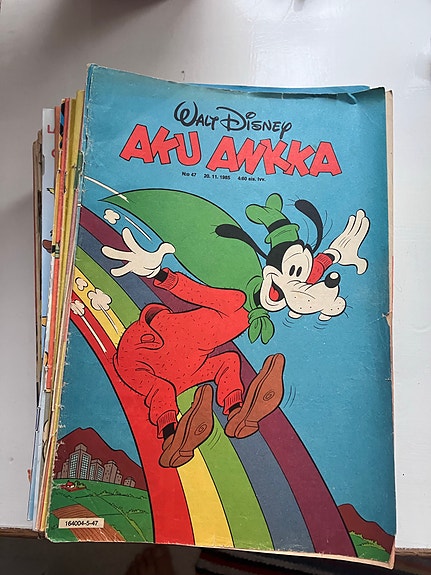 Aku Ankka -lehtiä, 80-90-