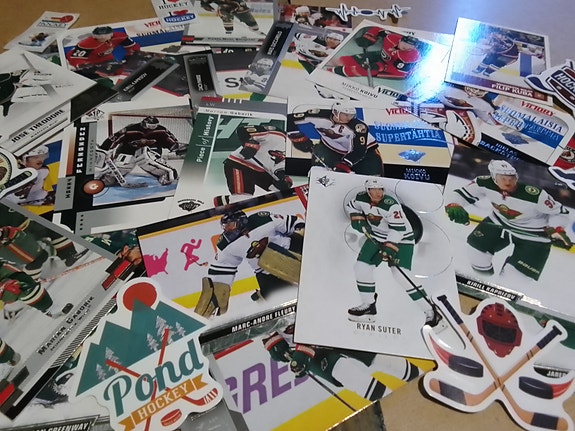 Minnesota Wild-jääkiekkokortteja postitettuna #649
