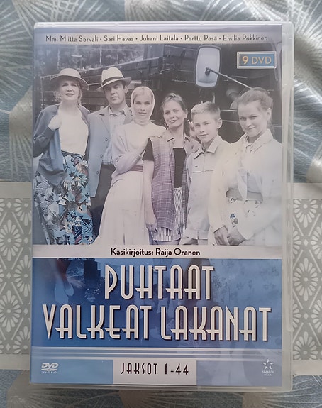 Puhtaat valkeat lakanat dvd-boxi, koko sarja