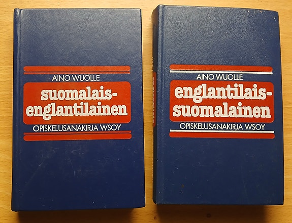 Suomalais-englantilanen ja englantilais-suomalainen OPISKELUSANAKIRJA