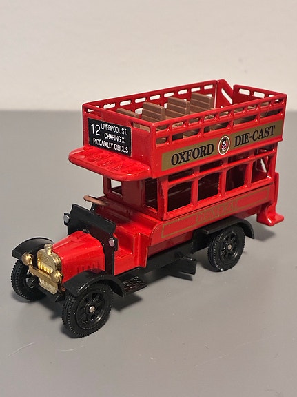 Oxford Die-Cast AEC London General B1 kaksikerroksinen linja-auto keräilyauto