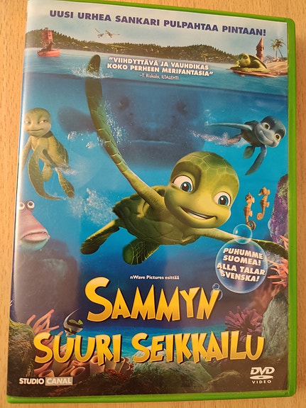 Sammyn suuri seikkailu Dvd