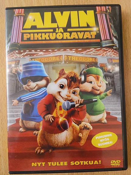 Alvin ja pikkuoravat Dvd