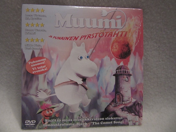 Muumi ja punainen pyrstötähti dvd