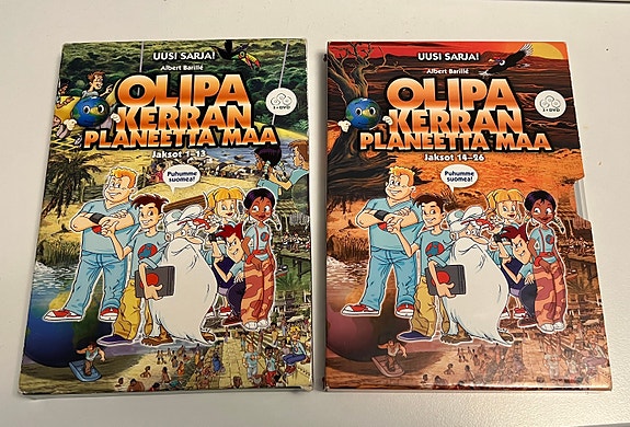 Olipa kerran planeetta maa DVD:t