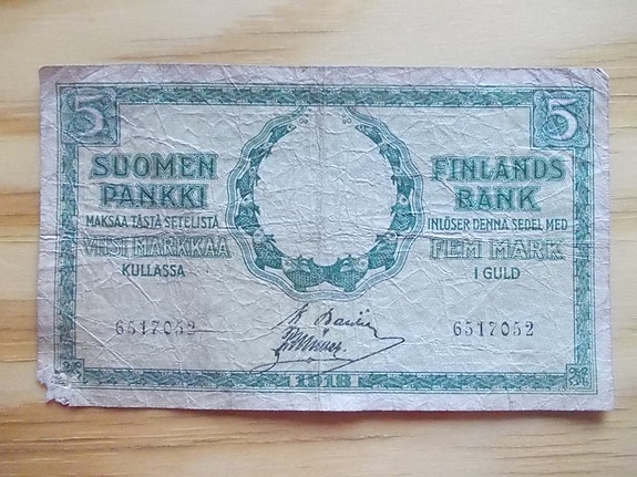 5 mk 1918 Suomi
