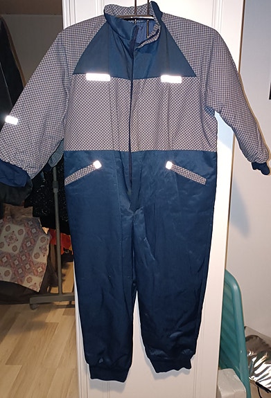 Sininen lasten haalari L unisex