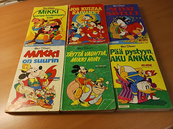 Aku Ankan Taskukirjat 1.painos