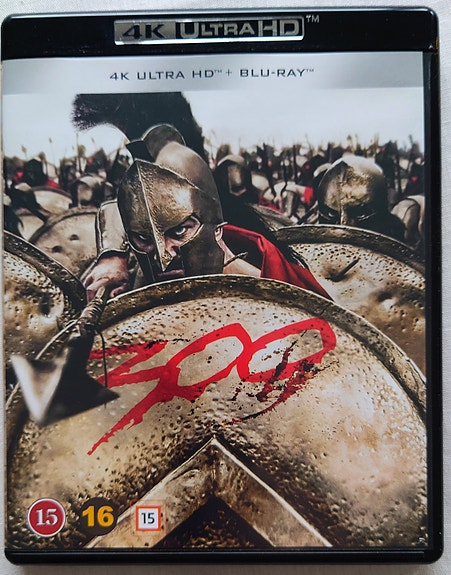 300 4k UHD + blu-ray