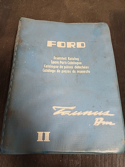 Ford Taunus 17m varaosakirja