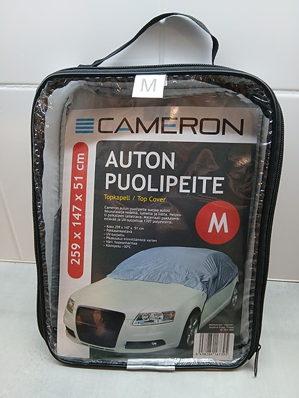 Uusi auton puolipeite, koko M