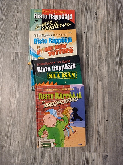 Risto Räppääjä kirjat