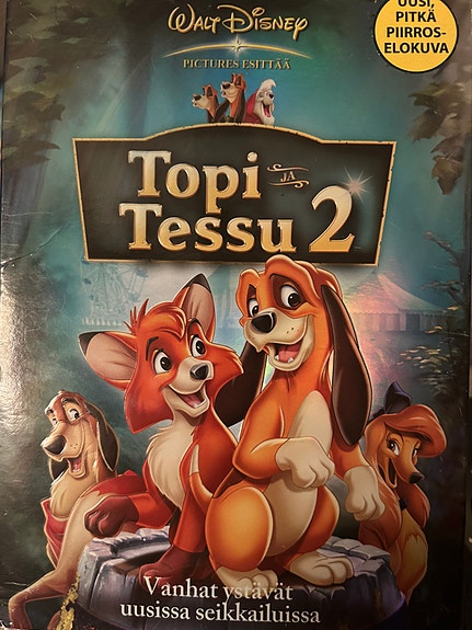 Topi ja Tessu 2, dvd