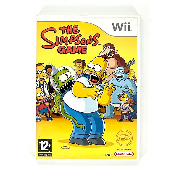 The Simpsons Game WIi