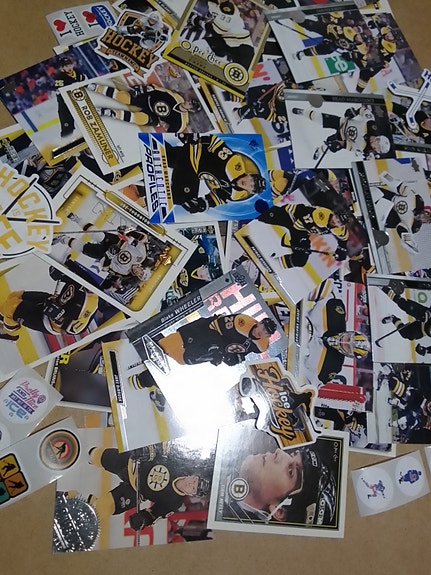 Boston Bruins-jääkiekkokortteja kotiin postitettuna #188