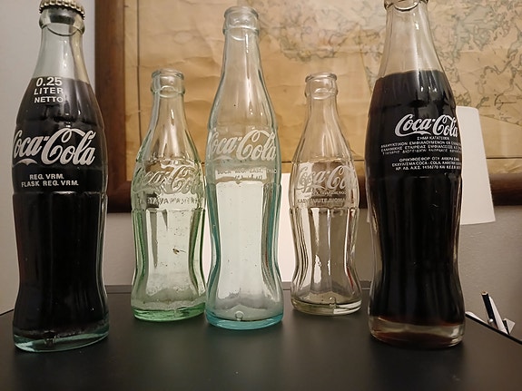 Coca-cola pulloja 5 kpl