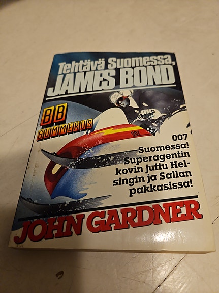 John Gardner Tehtävä Suomessa James Bond kirja