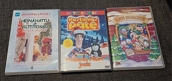 Lasten joulu-dvd:t