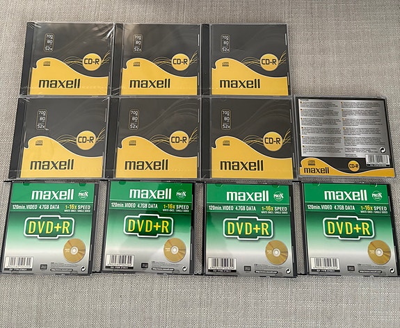 Tyhjät CD levyt