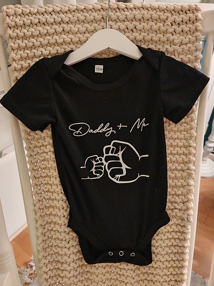Daddy + Me body 12m