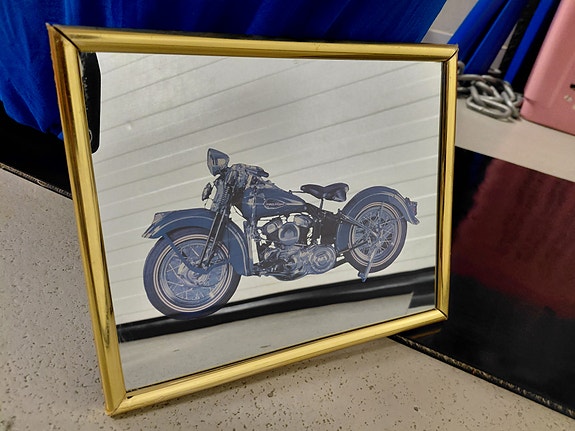 Moottoripyörä taulu Harley-Davidson