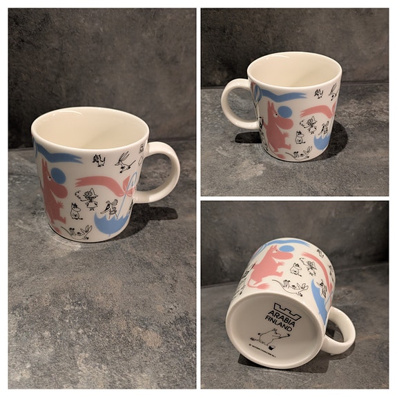 Arabia Stockmann 150 vuotta -erikoismuki - Muumimuki
