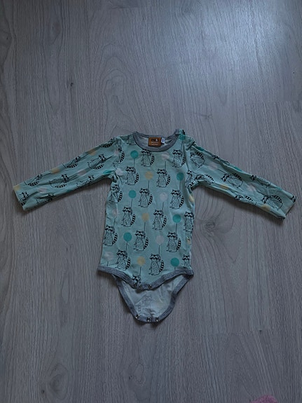 Me & I lasten body sininen puuvilla 74 cm pojille