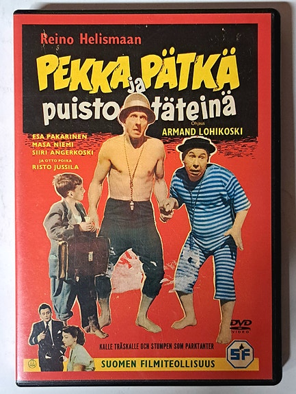 Dvd: Pekka ja Pätkä puistotäteinä