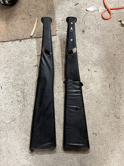 MB W123 b-pilarin verhoukset