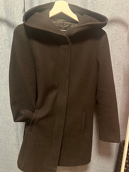 Vero Moda Pitkä takki musta villa S