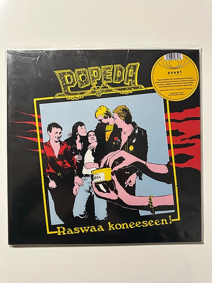 Popeda Raswaa koneeseen! LP-levy Uusi/soittamaton