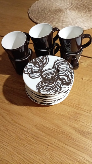 Iittala Aika kupit ja asetit